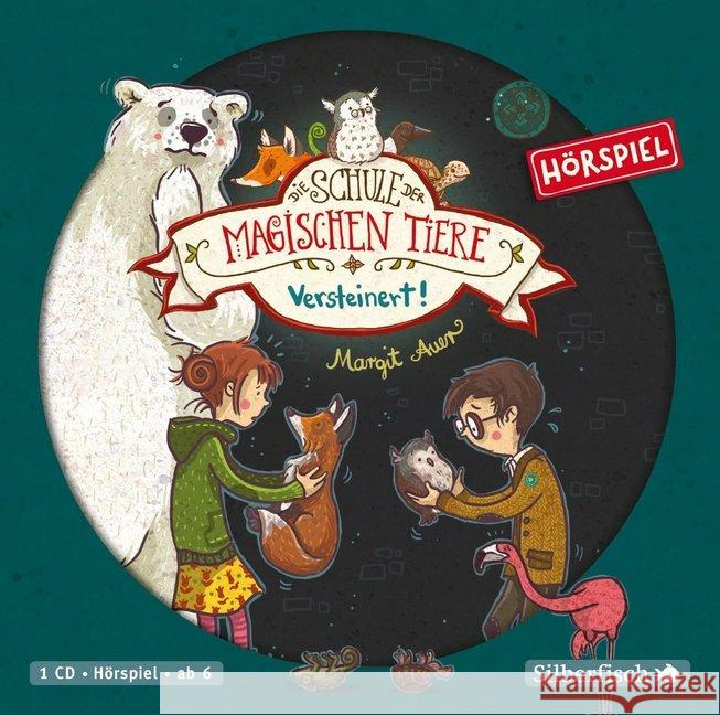 Die Schule der magischen Tiere - Versteinert! Das Hörspiel, 1 Audio-CD : 1 CD, Hörspiel. CD Standard Audio Format Auer, Margit 9783745601060 Silberfisch - książka