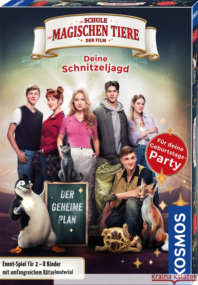 Die Schule der magischen Tiere - Der Film: Deine Schnitzeljagd  4002051685003 Kosmos Spiele - książka