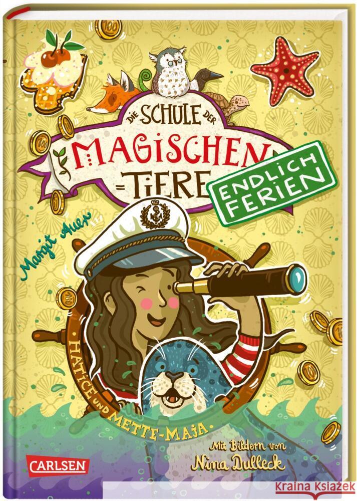 Die Schule der magischen Tiere. Endlich Ferien 6: Hatice und Mette-Maja Auer, Margit 9783551653369 Carlsen - książka