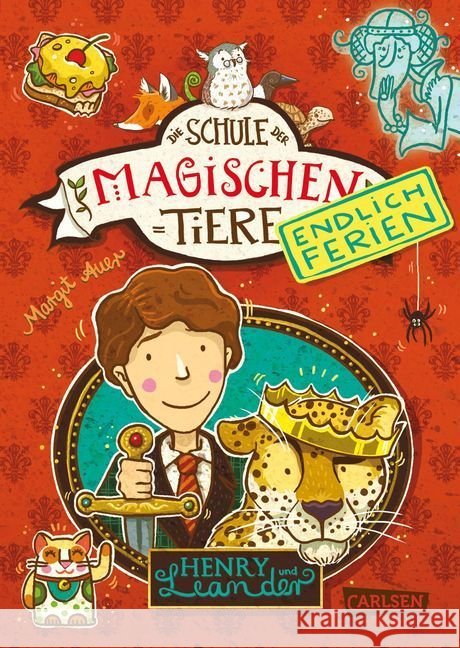 Die Schule der magischen Tiere - Endlich Ferien: Henry und Leander Auer, Margit 9783551653338 Carlsen - książka