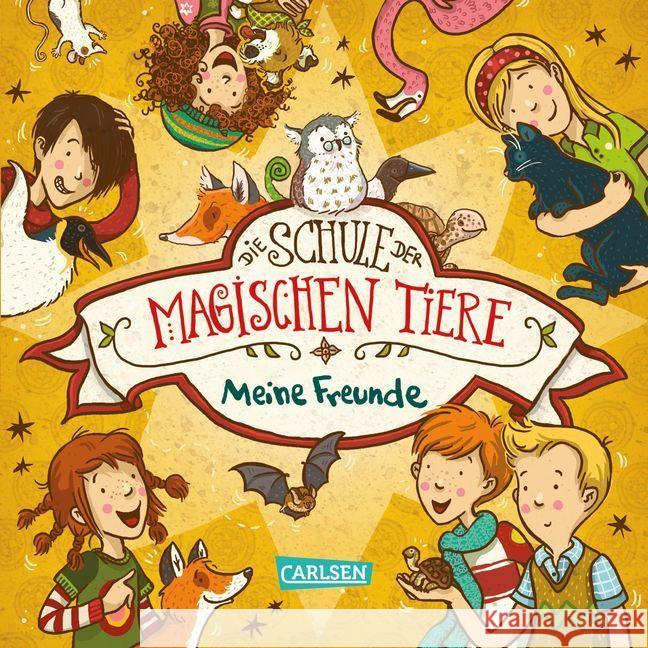 Die Schule der magischen Tiere, Meine Freunde Auer, Margit 9783551650337 Carlsen - książka