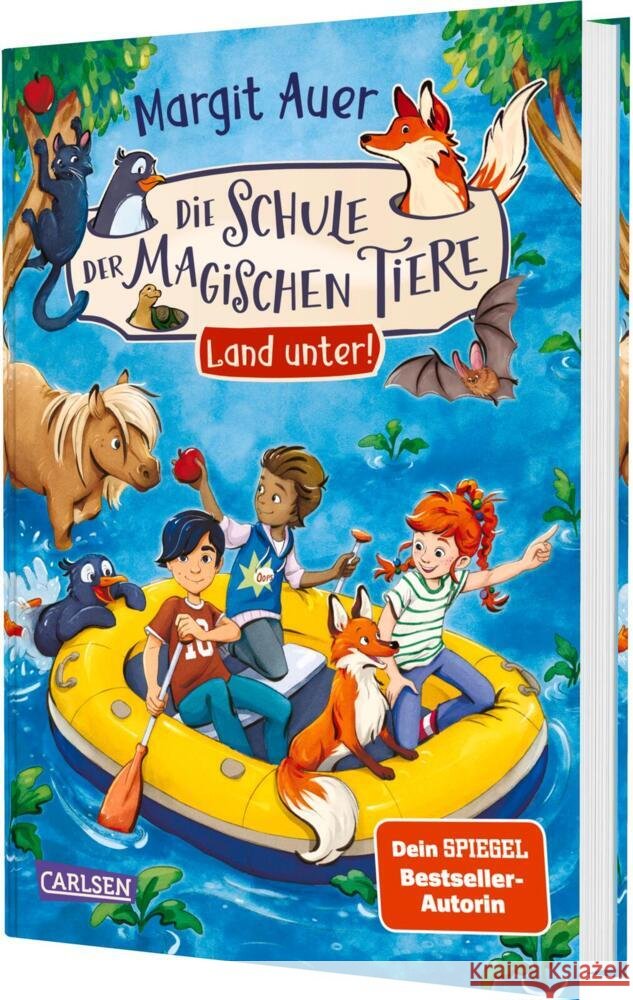 Die Schule der magischen Tiere Neuausgabe 16: Land unter! Auer, Margit 9783551653666 Carlsen - książka
