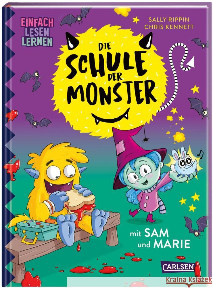 Die Schule der Monster mit Sam und Marie Rippin, Sally 9783551690418 Carlsen - książka