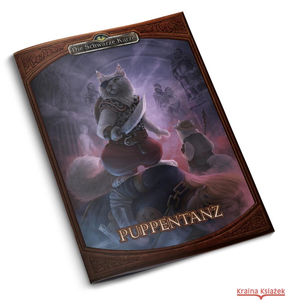 Die Schwarze Katze - Puppentanz Baas, Philipp, Möbis, Florian Geyler Carolina 9783987323256 Ulisses Spiele - książka