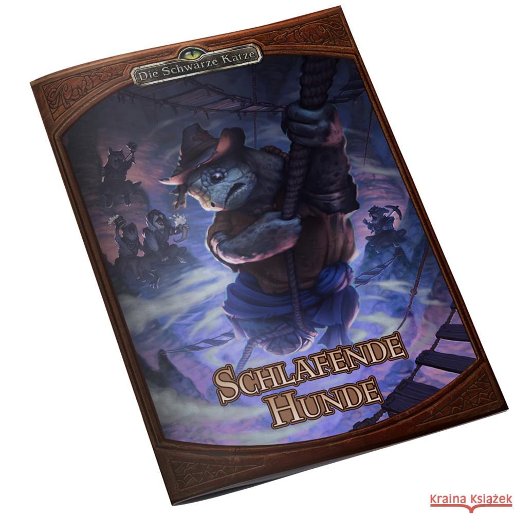 Die Schwarze Katze - Schlafende Hunde - Abenteueranthologie Baas, Philipp, Möbis, Carolina, Hladek, Dominic 9783987323119 Ulisses Spiele - książka