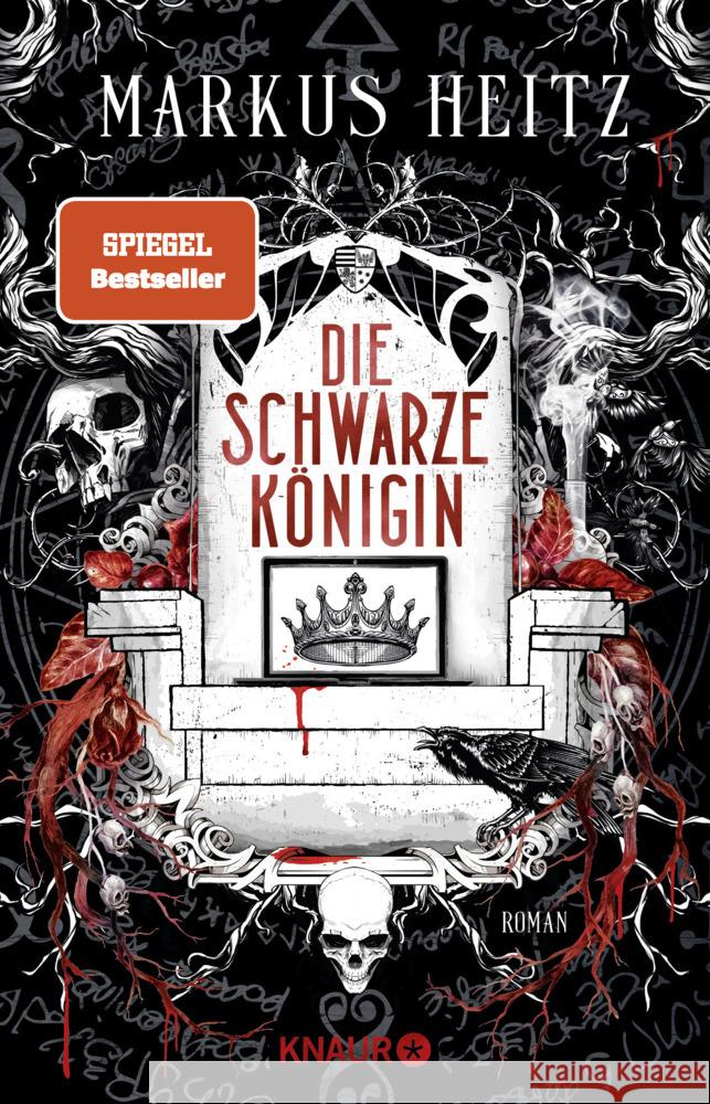 Die Schwarze Königin Heitz, Markus 9783426227817 Knaur - książka