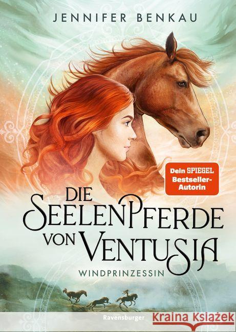 Die Seelenpferde von Ventusia, Band 1: Windprinzessin Benkau, Jennifer 9783473408665 Ravensburger Verlag - książka