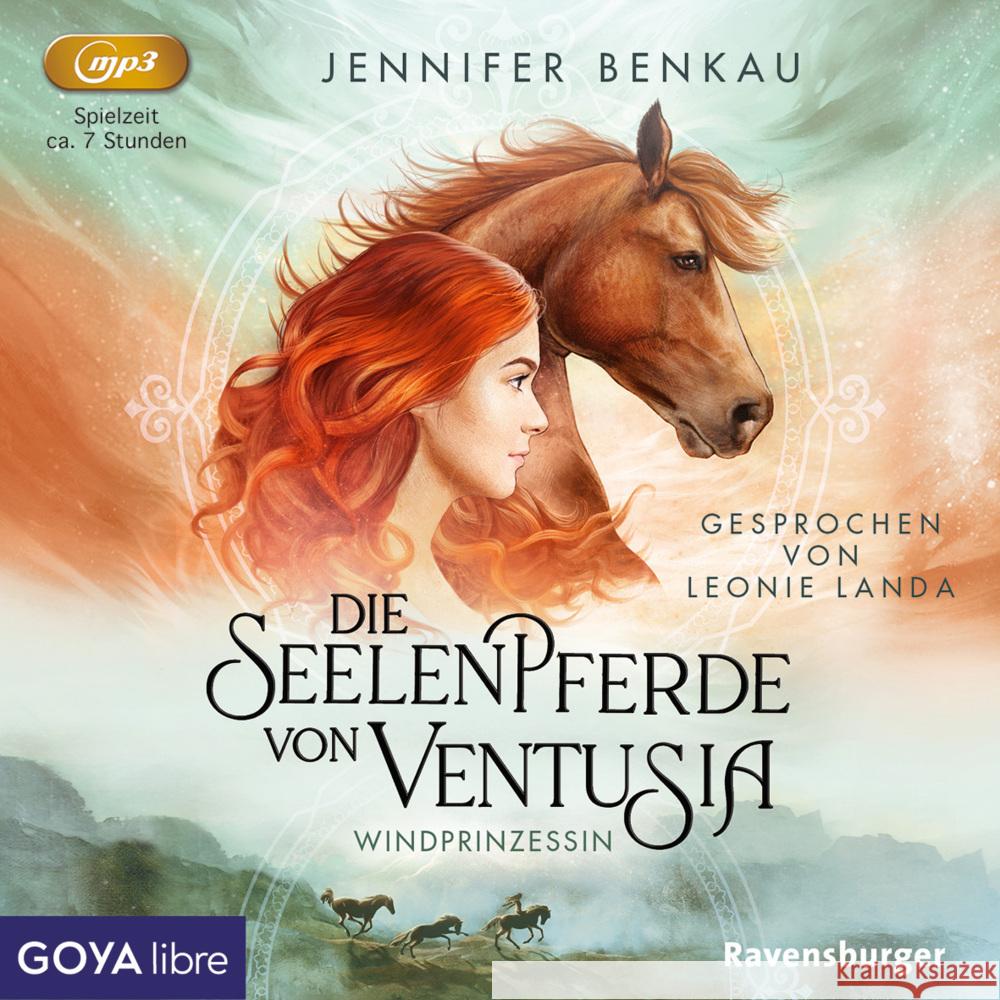 Die Seelenpferde von Ventusia. Windprinzessin, Audio-CD, MP3 Benkau, Jennifer 9783833746147 Jumbo Neue Medien - książka