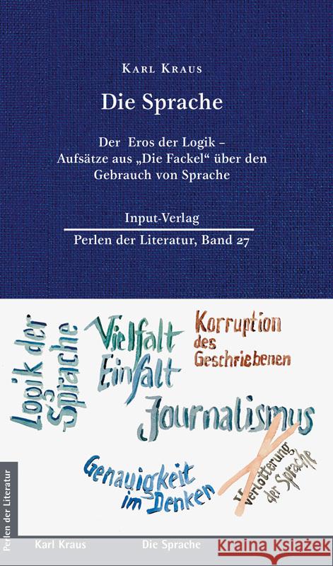 Die Sprache Kraus, Karl 9783941905627 Input-Verlag - książka