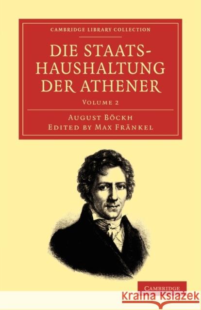 Die Staatshaushaltung Der Athener Boeckh, August 9781108015752 Cambridge University Press - książka