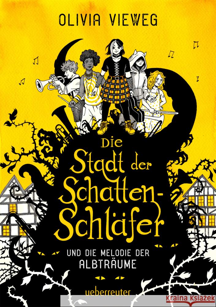 Die Stadt der Schattenschläfer und die Melodie der Albträume Vieweg, Olivia 9783764152727 Ueberreuter - książka