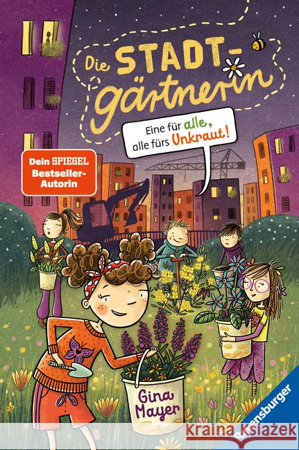 Die Stadtgärtnerin, Band 2: Eine für alle, alle fürs Unkraut! (Kinderbuch ab 8 Jahre von Bestseller-Autorin Gina Mayer) Mayer, Gina 9783473404773 Ravensburger Verlag - książka