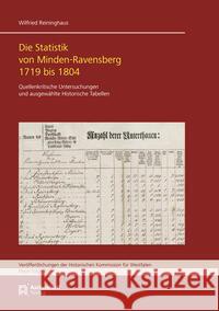 Die Statistik von Minden-Ravensberg 1719-1804 Reininghaus, Wilfried 9783402151488 Aschendorff Verlag - książka