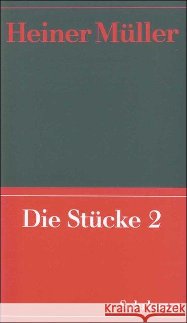 Die Stücke. Tl.2 Müller, Heiner 9783518408964 Suhrkamp - książka