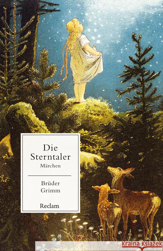 Die Sterntaler Brüder Grimm 9783150146026 Reclam, Ditzingen - książka