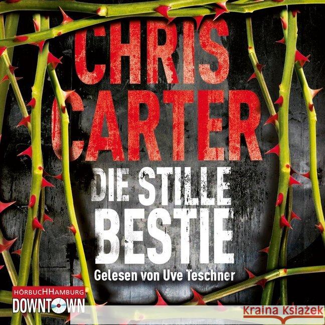 Die stille Bestie, 6 Audio-CDs : gek. Aufl. Carter, Chris 9783869091747 Hörbuch Hamburg - książka