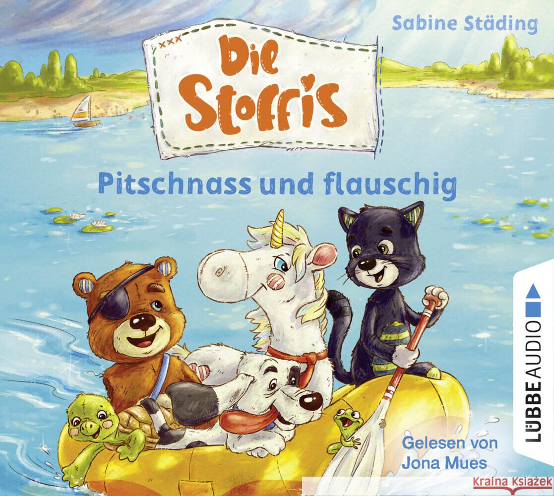 Die Stoffis - Pitschnass und flauschig, 2 Audio-CD Städing, Sabine 9783785785270 Bastei Lübbe - książka