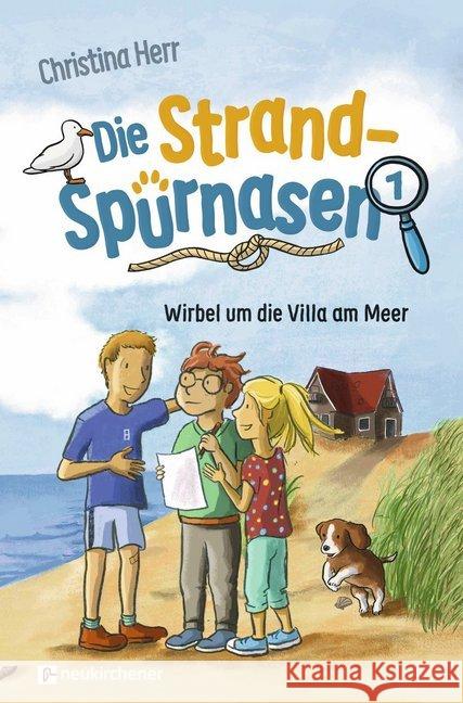 Die Strandspürnasen - Wirbel um die Villa am Meer Herr, Christina 9783761566732 Neukirchener Verlag - książka