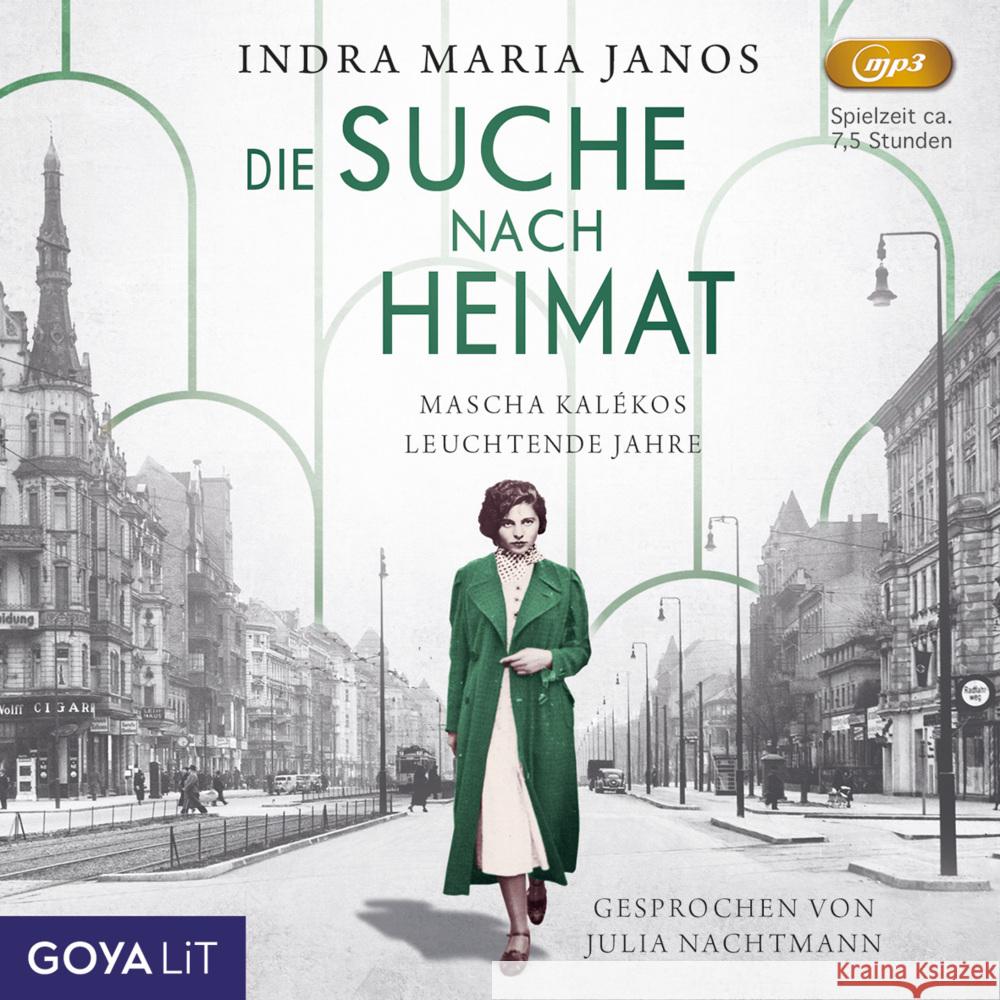 Die Suche nach Heimat, Audio-CD, MP3 Janos, Indra Maria, Nachtmann, Julia 9783833745447 GOYALiT - książka