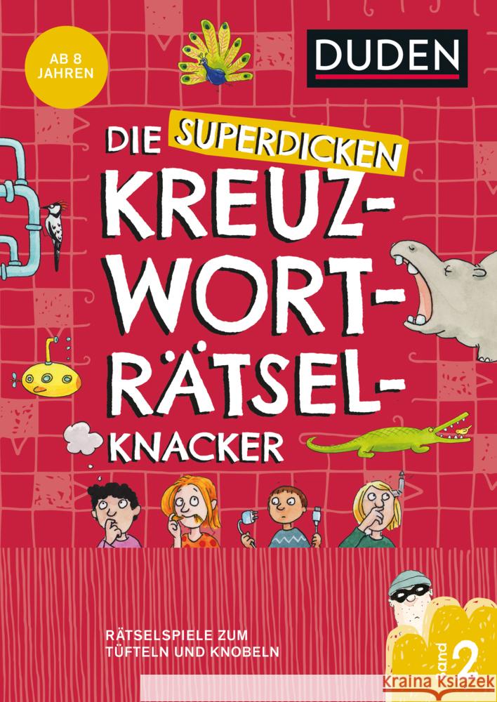 Die superdicken Kreuzworträtselknacker - ab 8 Jahren Band 2 Offermann, Kristina 9783411770403 Duden - książka