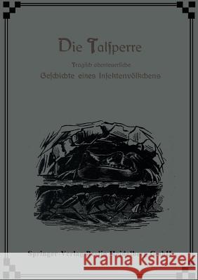 Die Talsperre: Tragisch Abenteuerliche Geschichte Eines Insektenvölkchens Candèze, Ernest 9783662336502 Springer - książka