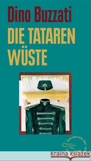 Die Tatarenwüste Buzzati, Dino 9783847720270 AB - Die Andere Bibliothek - książka