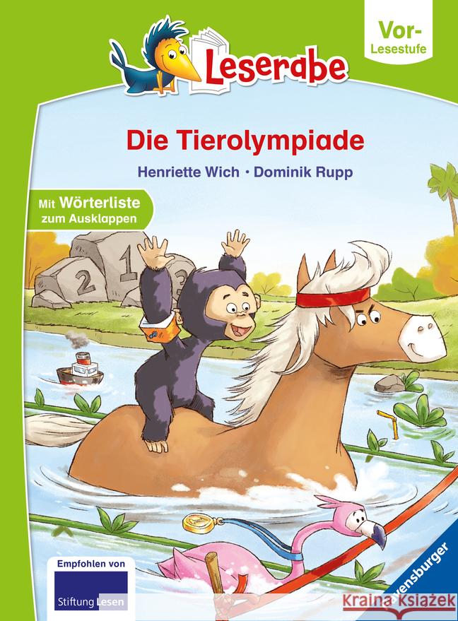 Die Tierolympiade Wich, Henriette 9783473460243 Ravensburger Verlag - książka