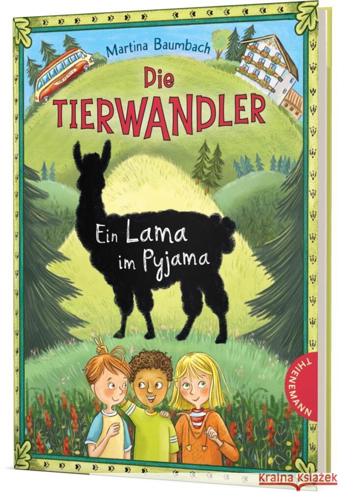 Die Tierwandler 4: Ein Lama im Pyjama Baumbach, Martina 9783522185837 Thienemann in der Thienemann-Esslinger Verlag - książka