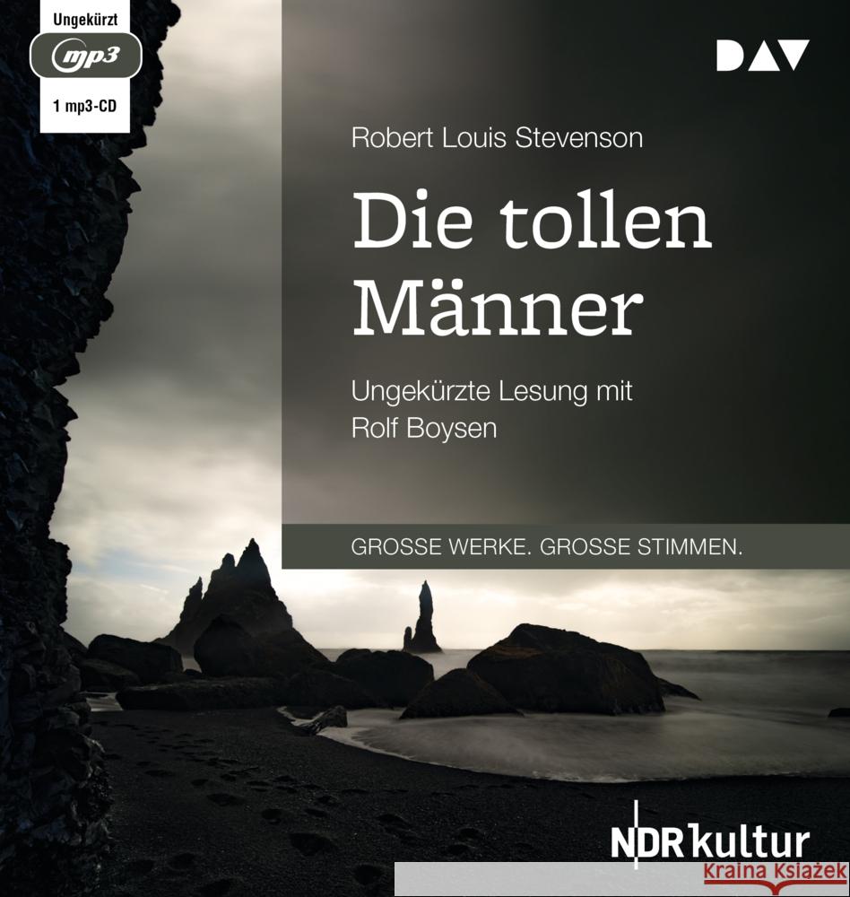 Die tollen Männer, 1 Audio-CD, 1 MP3 Stevenson, Robert Louis 9783742418517 Der Audio Verlag, DAV - książka