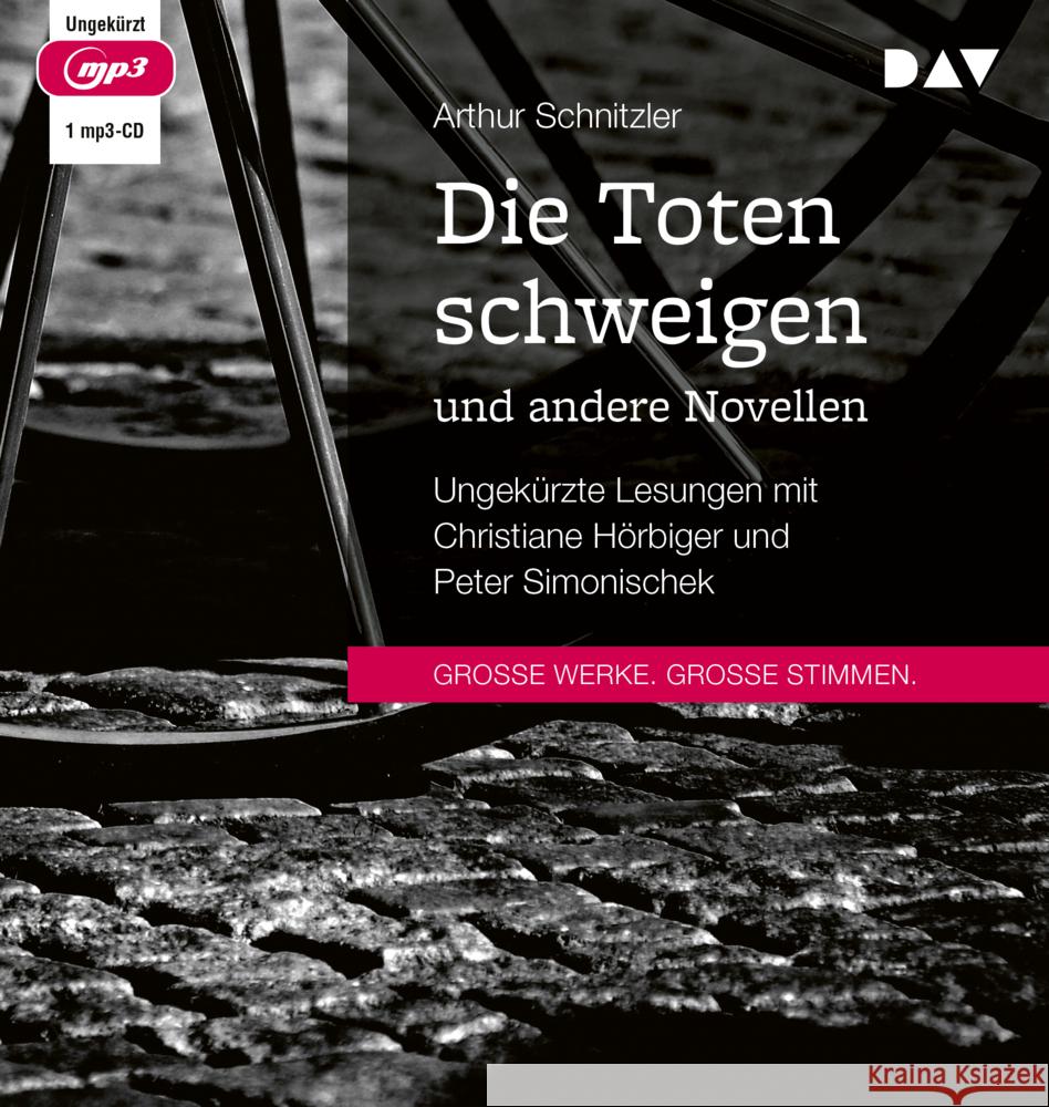 Die Toten schweigen und andere Novellen, 1 Audio-CD, 1 MP3 Schnitzler, Arthur 9783742427717 Der Audio Verlag, DAV - książka