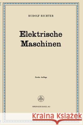 Die Transformatoren Rudolf Richter 9783034840774 Springer - książka