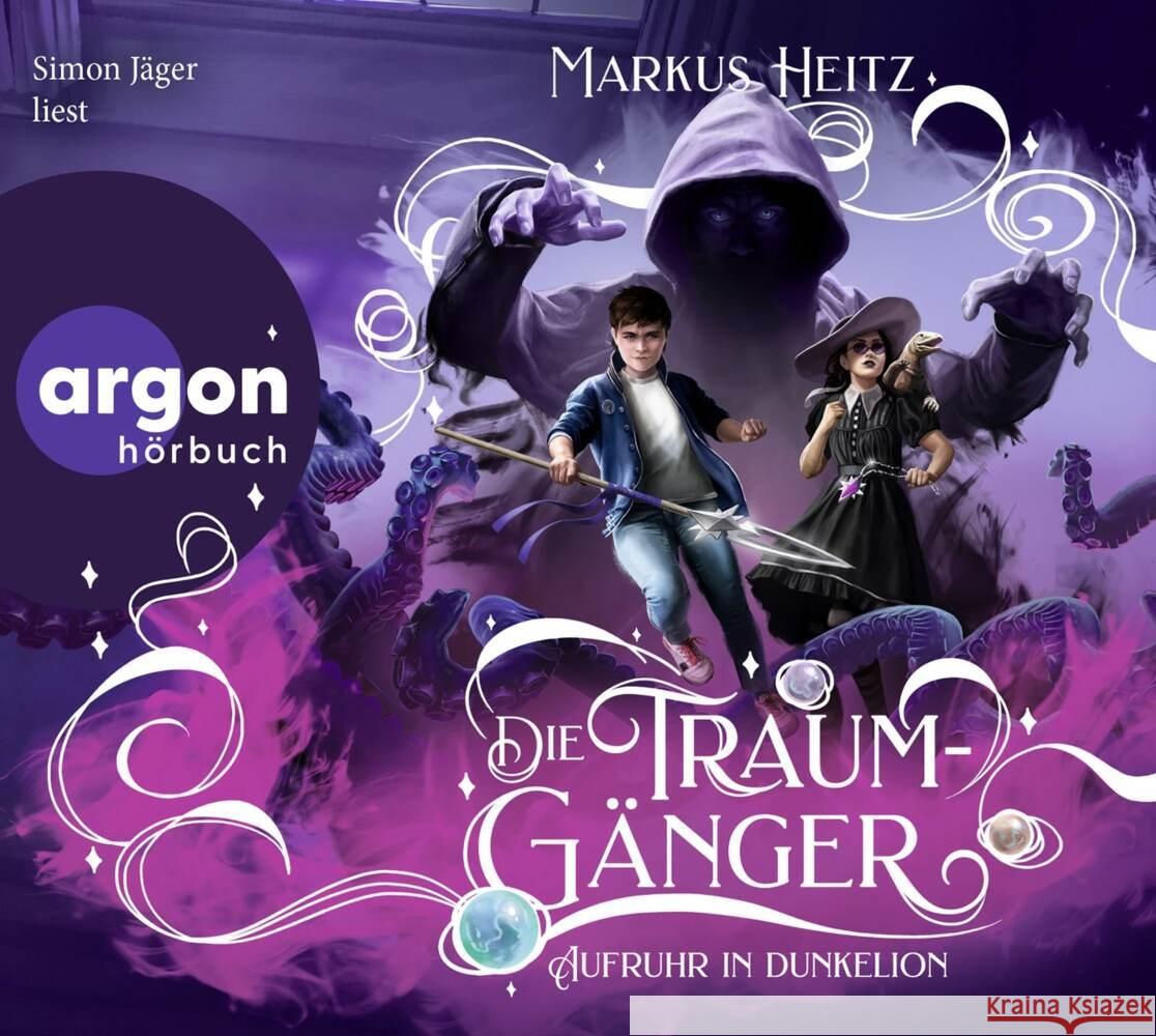 Die Traumgänger, 2 Audio-CD Heitz, Markus 9783839843321 Argon Verlag - książka