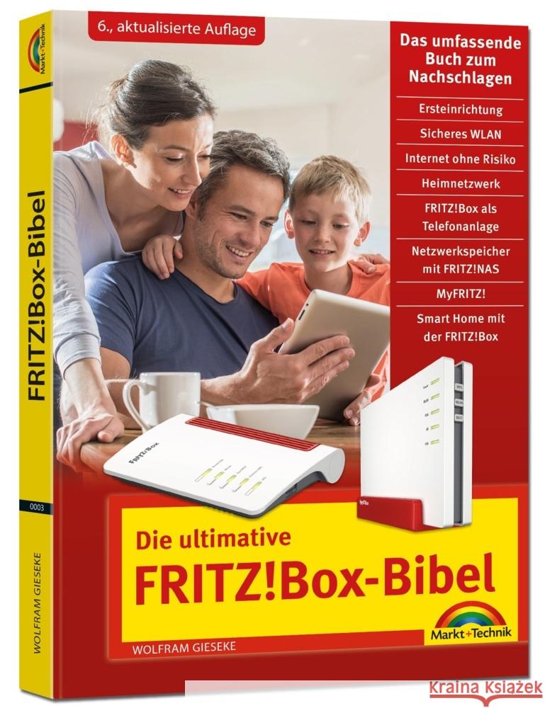 Die ultimative FRITZ! Box Bibel - Das Praxisbuch Gieseke, Wolfram 9783988100030 Markt + Technik - książka