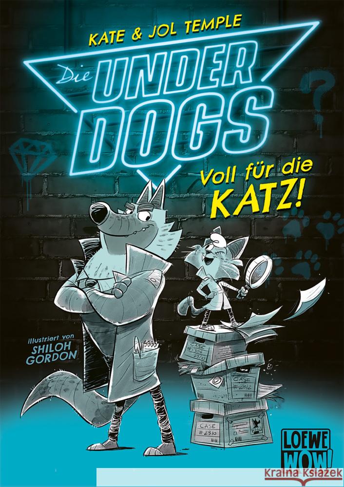 Die Underdogs (Band 1) - Voll für die Katz! Temple, Kate & Jol Temple, Temple, Jol 9783743213296 Loewe - książka