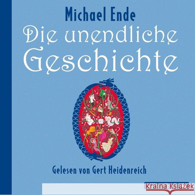 Die unendliche Geschichte, 12 Audio-CDs Ende, Michael 9783867422369 Silberfisch - książka