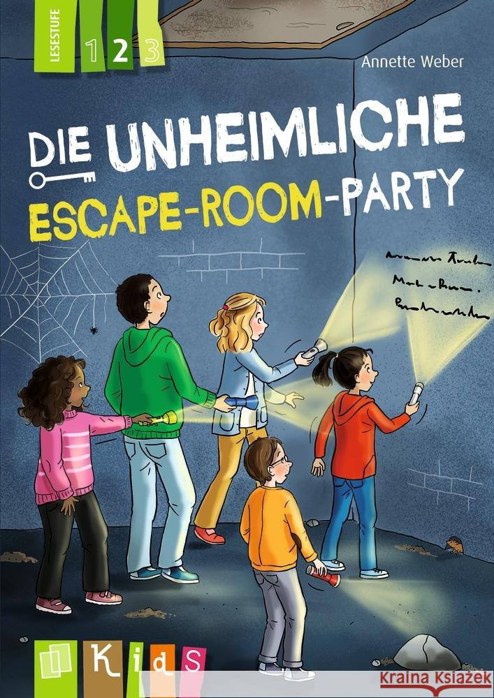 Die unheimliche Escape-Room-Party - Lesestufe 2 Weber, Annette 9783834665973 Verlag an der Ruhr - książka