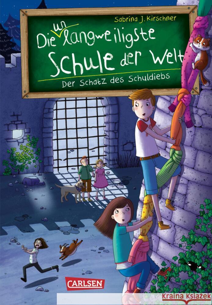 Die unlangweiligste Schule der Welt 10: Der Schatz des Schuldiebs Kirschner, Sabrina J. 9783551654007 Carlsen - książka