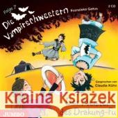 Die Vampirschwestern, Der Meister des Drakung-Fu, 2 Audio-CDs Gehm, Franziska 9783833726392 Jumbo Neue Medien - książka