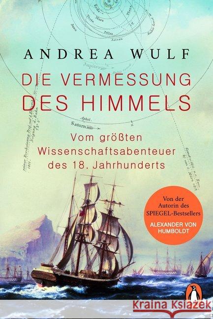 Die Vermessung des Himmels : Vom größten Wissenschaftsabenteuer des 18. Jahrhunderts Wulf, Andrea 9783328102281 Penguin Verlag München - książka