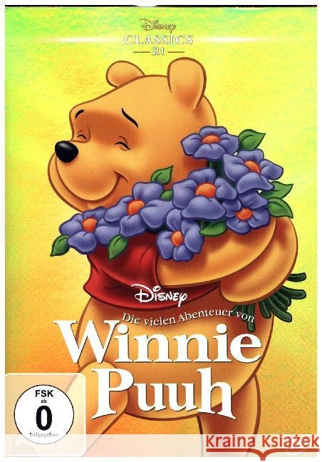 Die vielen Abenteuer von Winnie Puuh, 1 DVD : USA  8717418522827 Walt Disney Studios Home Entertainment - książka