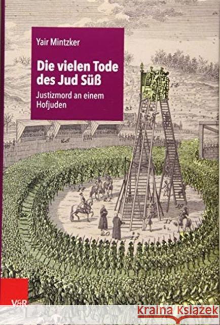 Die Vielen Tode Des Jud Suss: Justizmord an Einem Hofjuden Yair Mintzker Felix Kurz 9783525370988 Vandenhoeck & Ruprecht - książka