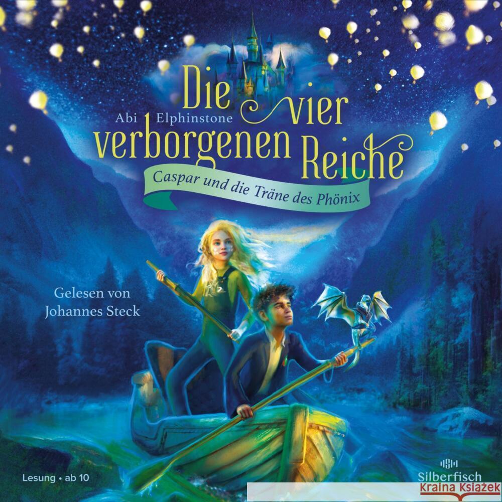 Die vier verborgenen Reiche 1: Caspar und die Träne des Phönix, 5 Audio-CD Elphinstone, Abi 9783745603682 Silberfisch - książka