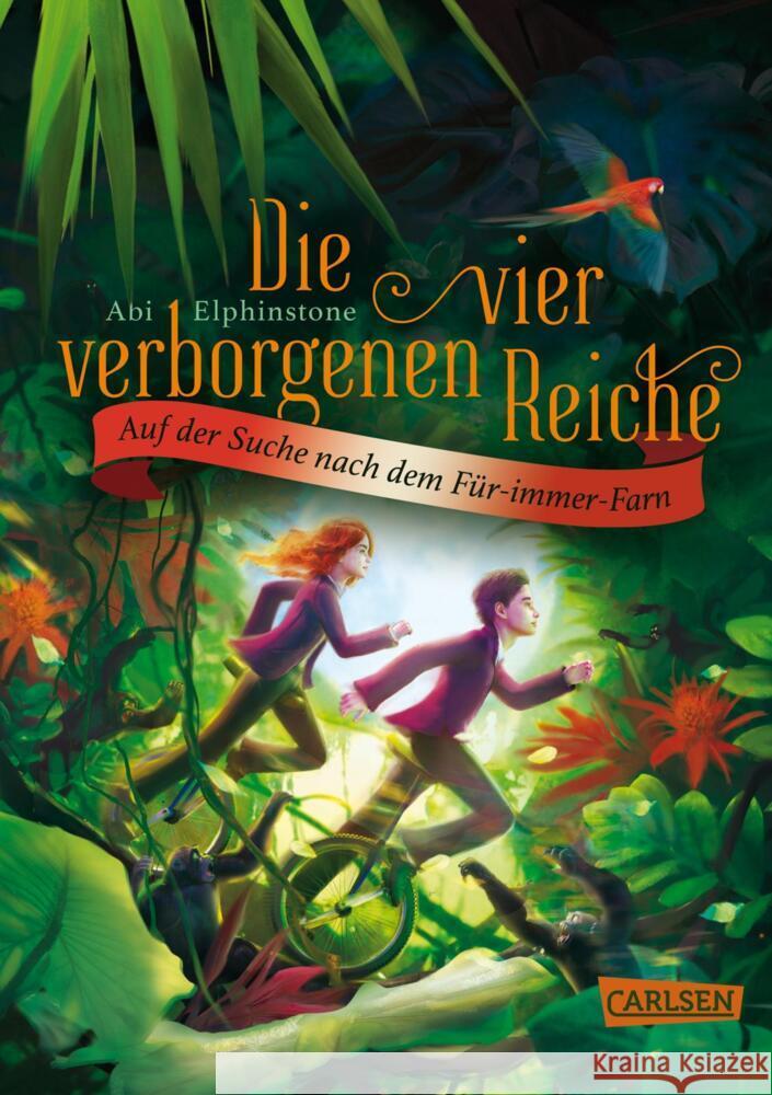 Die vier verborgenen Reiche 2: Auf der Suche nach dem Für-immer-Farn Elphinstone, Abi 9783551558015 Carlsen - książka