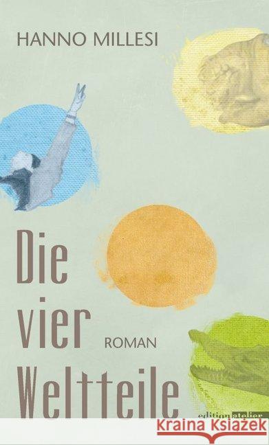 Die vier Weltteile : Roman Millesi, Hanno 9783903005372 Edition Atelier - książka