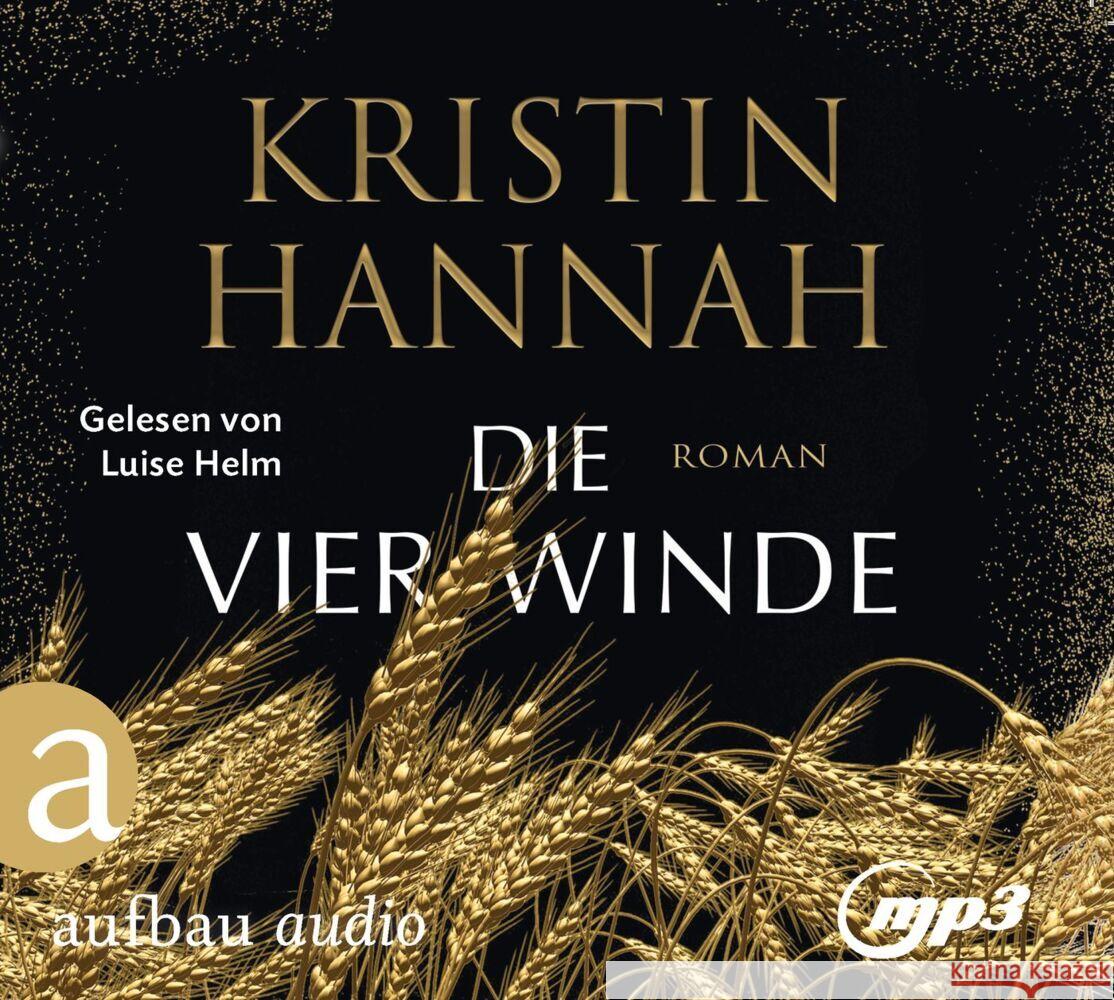 Die vier Winde, 2 Audio-CD, MP3 Hannah, Kristin 9783961053612 Aufbau-Verlag - książka