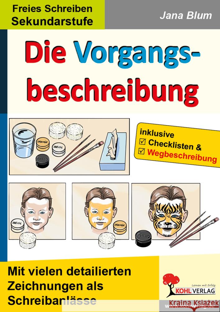Die Vorgangsbeschreibung Blum, Jana 9783985581238 KOHL VERLAG Der Verlag mit dem Baum - książka