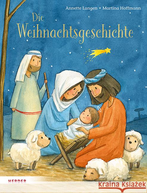 Die Weihnachtsgeschichte Langen, Annette 9783451715624 Herder, Freiburg - książka