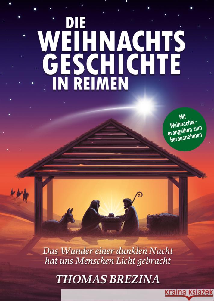 Die Weihnachtsgeschichte in Reimen Brezina, Thomas 9783990016114 joppy - książka