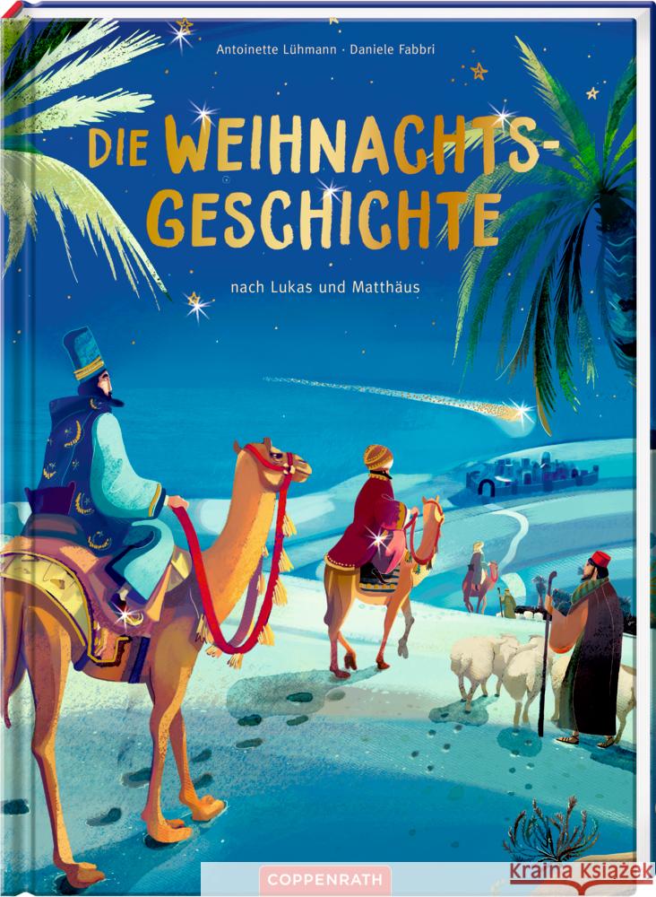 Die Weihnachtsgeschichte nach Lukas und Matthäus Lühmann, Antoinette 9783649640189 Coppenrath, Münster - książka