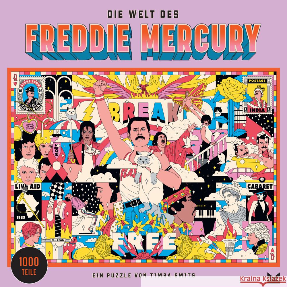 Die Welt des Freddie Mercury Smits, Timba 9783962442552 Laurence King Verlag GmbH - książka